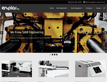 Tablet Screenshot of en-plasinc.com